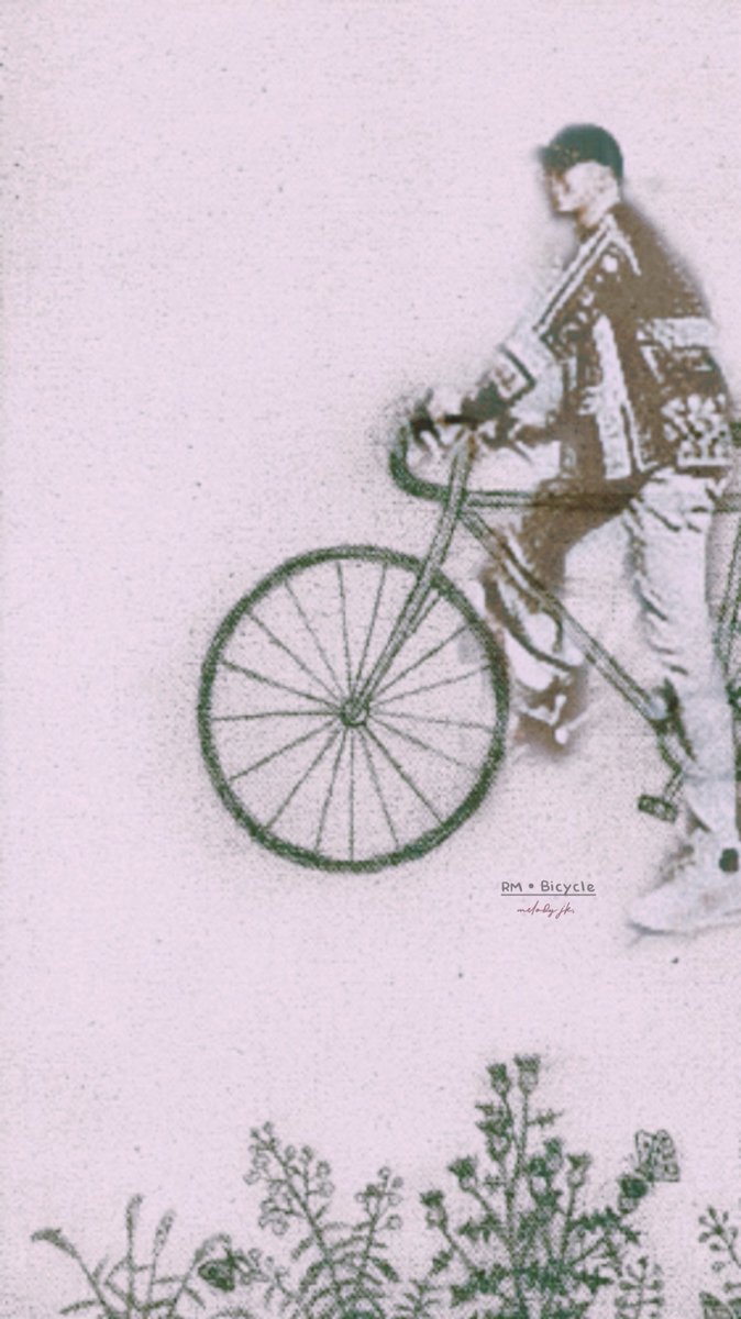 melodyjko's tweet photo. by namjoon 💖 
#Bicycle #BTS8thAnniversary https://t.co/ocx8rK81Hg