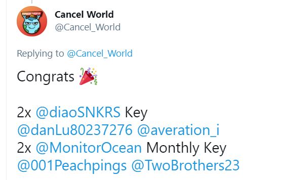 CipherSuccess's tweet image. Success by peng