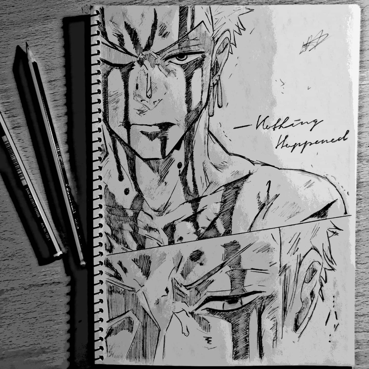 Ink Shades Art What Would You Do For Your Life Friends Onepiece Fanart Zoro ゾロイラスト イラスト ワンピースイラスト ワンピース好きな人と繋がりたい 漫画 模写 模写 イラスト コピック コピックイラスト 絵師さんと繋がりたい