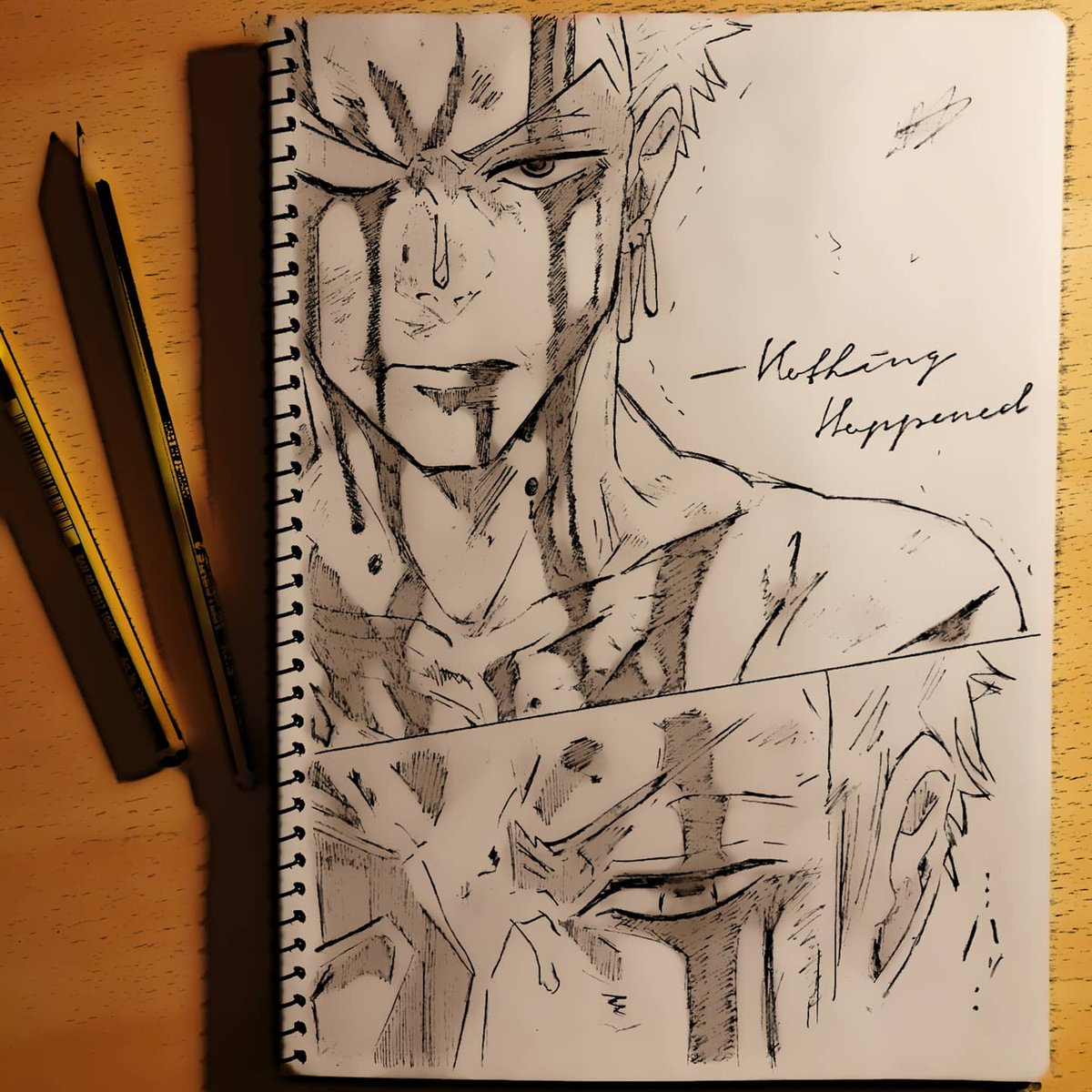 Ink Shades Art What Would You Do For Your Life Friends Onepiece Fanart Zoro ゾロイラスト イラスト ワンピースイラスト ワンピース好きな人と繋がりたい 漫画 模写 模写 イラスト コピック コピックイラスト 絵師さんと繋がりたい