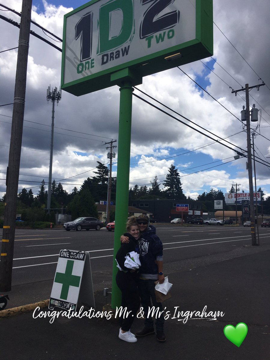 ⁣Life is happening to all of us 💚
.⁣
.⁣
.⁣
.⁣
.⁣
#cannabis #cannabiscommunity #cbd #highlife #honeymoon #honeymooners #honeymoontravel #honeymoontrip #instagood #love #marijuana #nature #photography #photooftheday #sativa #thc #travel #travelphotography #oregon #wedding