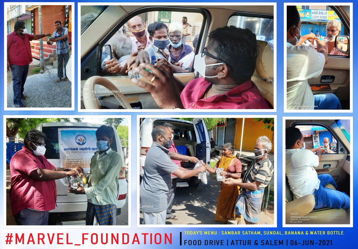 marvelngo's tweet photo. அன்னம் செய் பிறர் பசி பிணிகளை போக்கி கொள்ள உன்னால் முடிந்ததைச் செய் 🙏

இயன்றவரை இயலாதவர்களின் பசியைப் ப���க்குவோம் 🙏💐

#Sunday #TamilnaduNews #lockdown2021   #salemcovidcarecenter #savethepeople #hungerfreenatiodu 
#wecareforuncared #COVID19 #marvel_foundation #marvelfoundation https://t.co/fCWLdn2yk2