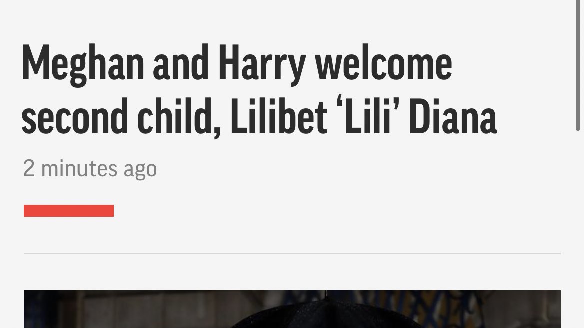 RT @enerianna: LILIBET ‘LILI’ DIANA IS SUCH A PRETTY AND SENTIMENTAL NAME 

CONGRATS TO MEGHAN AND HARRY https://t.co/ko5nqd9IXe