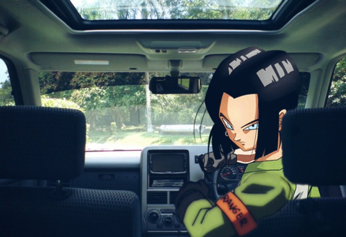 Alright, the bit's over. Get out of my car.