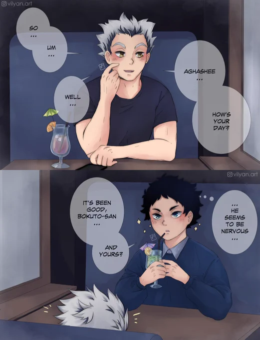 Part 10  1/2
#bokuaka #coffeeshopau #haikyuucomic #haikyuufanart #bkak 
