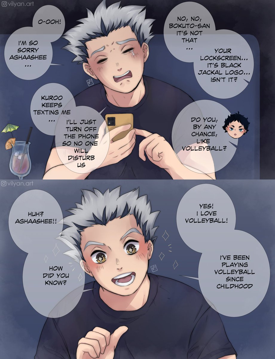 Part 10  1/2
#bokuaka #coffeeshopau #haikyuucomic #haikyuufanart #bkak 