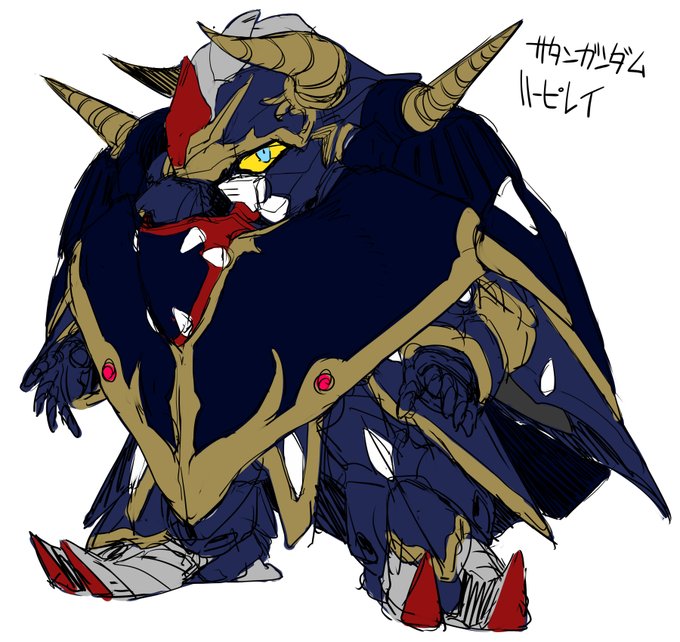 サタンガンダムもう一つの姿
みたいな 