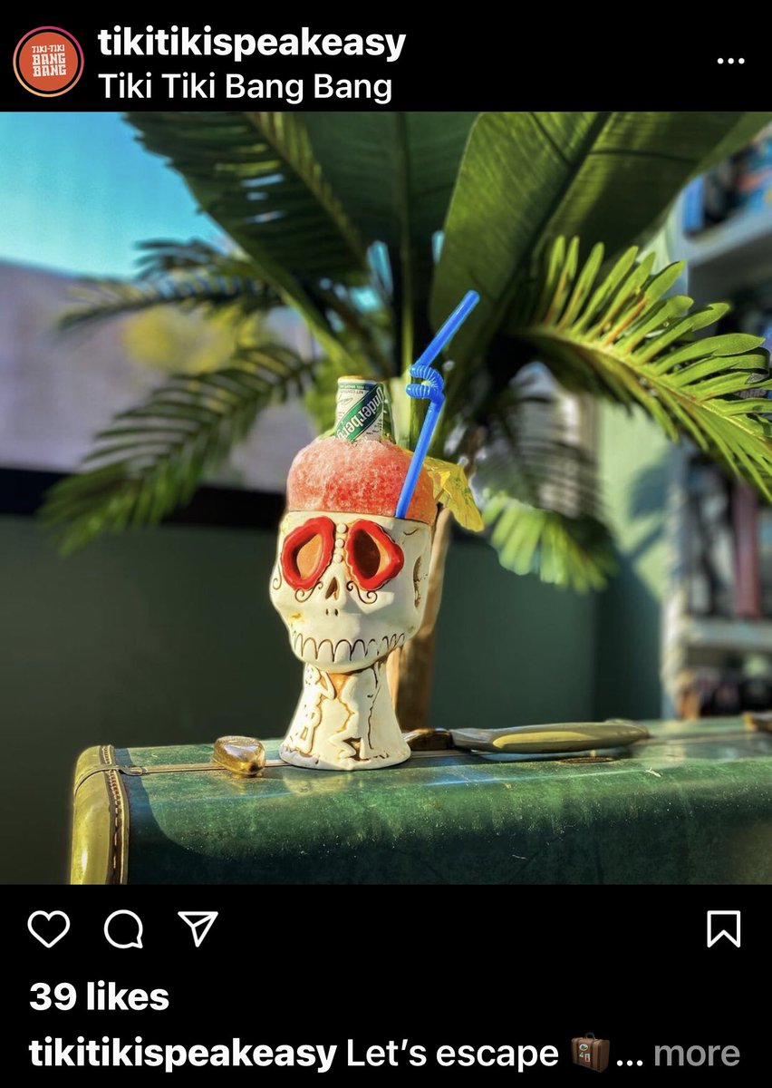 My worlds are colliding. Tiki and #underberg. Wish I could make it back to try this.