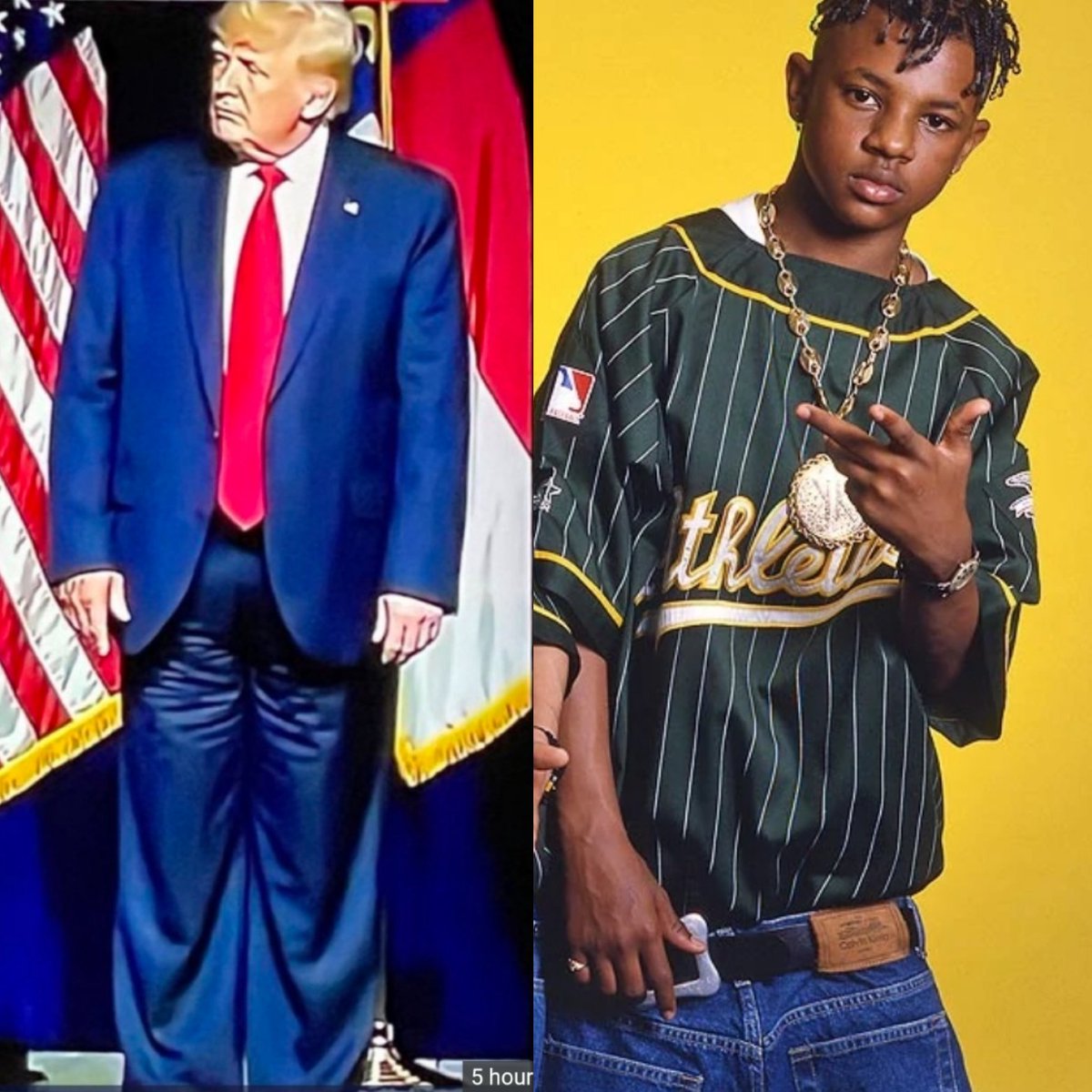 JLCauvin's tweet photo. Who wore it better? https://t.co/EedF8Ddg9R