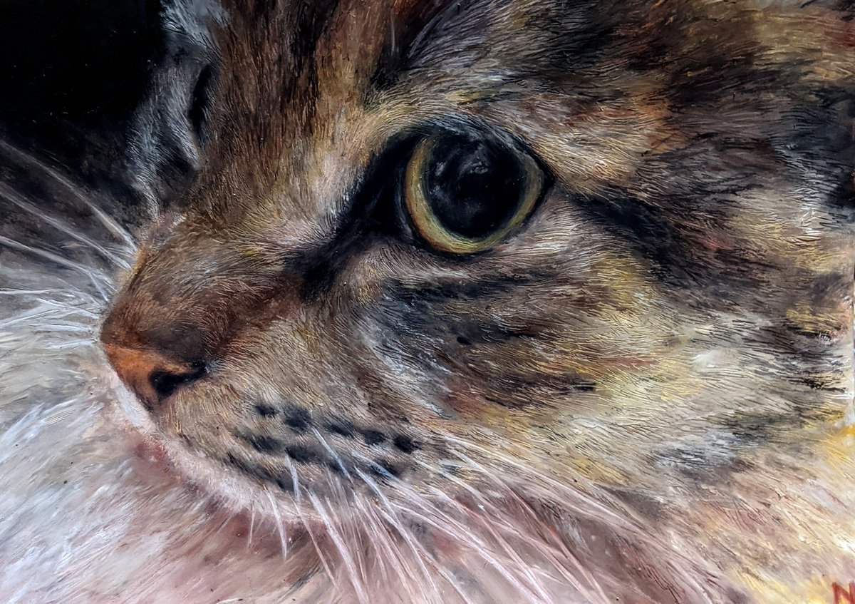 クレヨン13色で描いたネコ #クレヨン #クレヨン画 #ぺんてる #ぺんてる