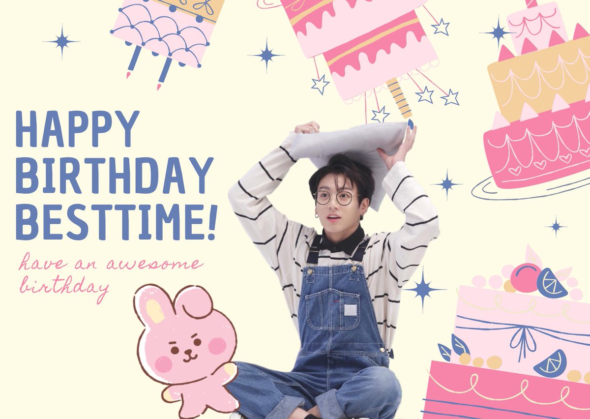 สุขสันต์วันเกิดเบสทาม!! @jungkookcountx #BTSXSHERLOCK