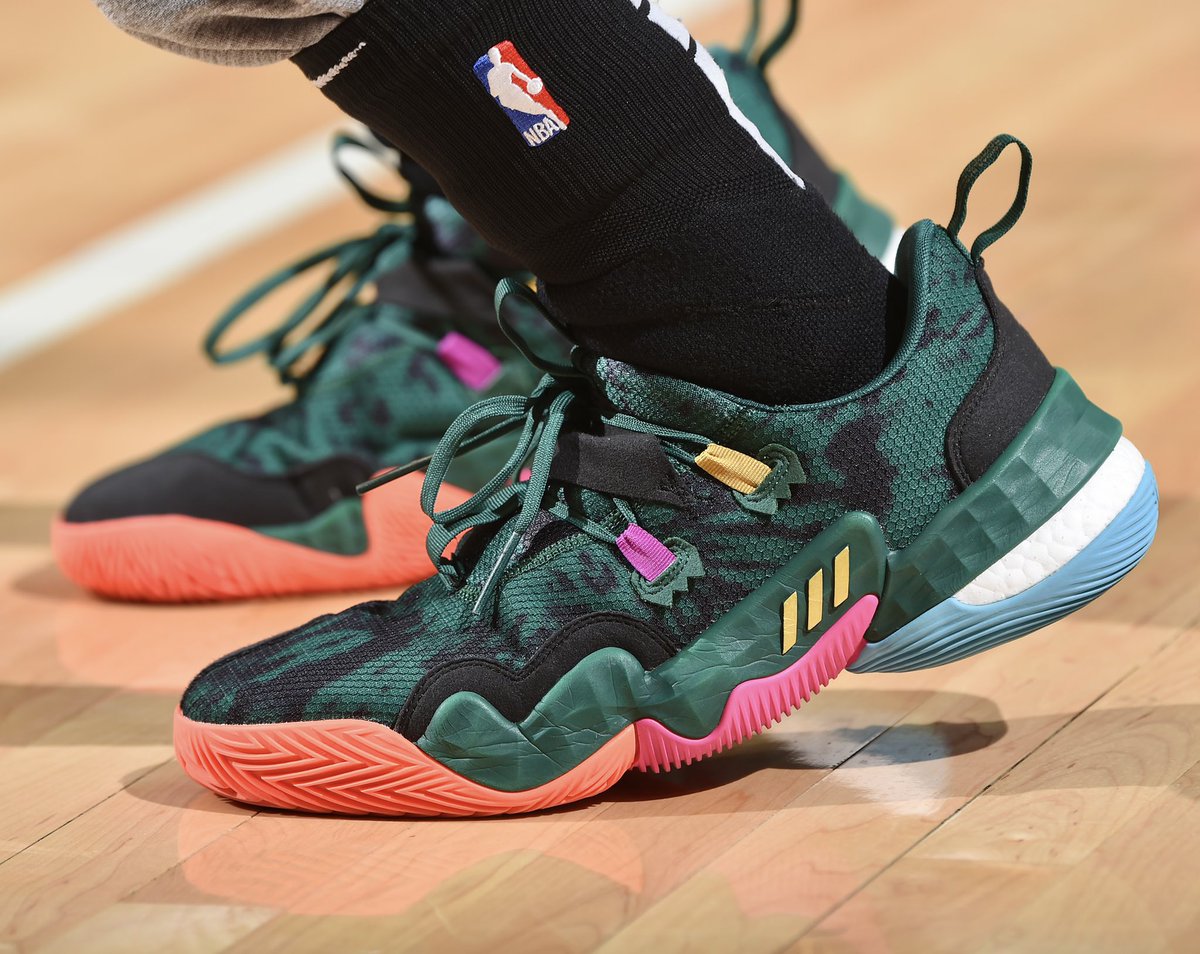 Boardroom on Twitter: "Trae Young in the '96 Atlanta Olympics-inspired Adidas Trae Young 1 today. (via @NickDePaula)… "