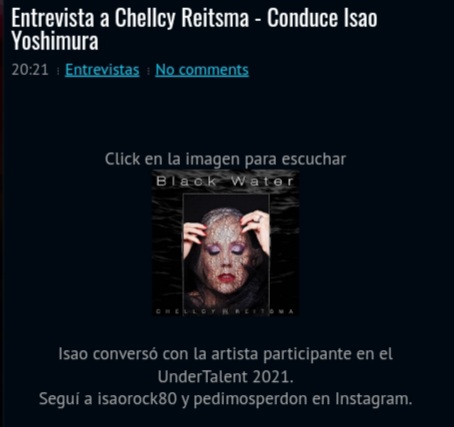 Visitá nuestra web para enterarte de las novedades de las bandas. Descargá la app para Android desde la play store. Te invitamos a suscribirte a nuestro canal de YouTube.
#musica #bandas #rock #pedimosperdon #radio #Undertalent #UnderCast #entrevista