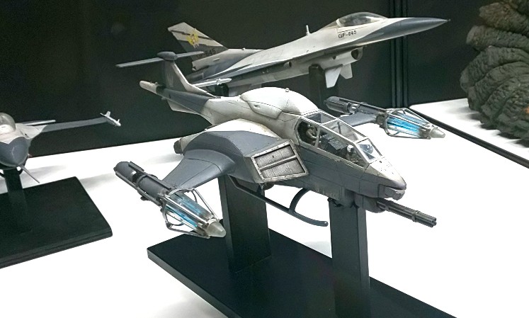 展示品のご紹介 本編には登場しなかったメカも！ 「ゴジラvsスペース