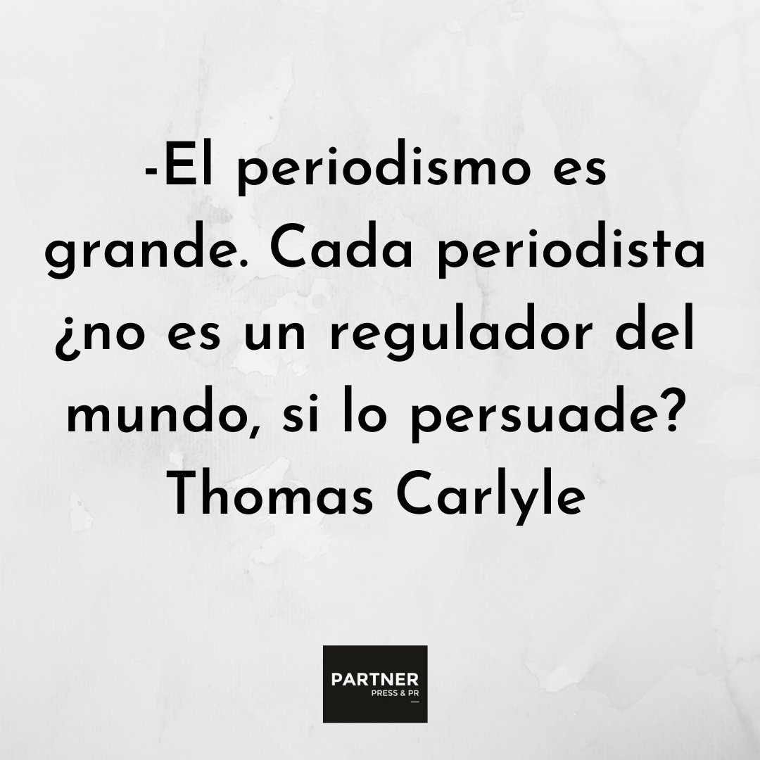 PartnerPR's tweet photo. ¡Muy Feliz Día a todos los Periodistas! Desde #PartnerPress los homenajeamos en esta fecha tan especial, agradeciendo el respeto y el compromiso con nosotros. https://t.co/94NmeO2Q8i