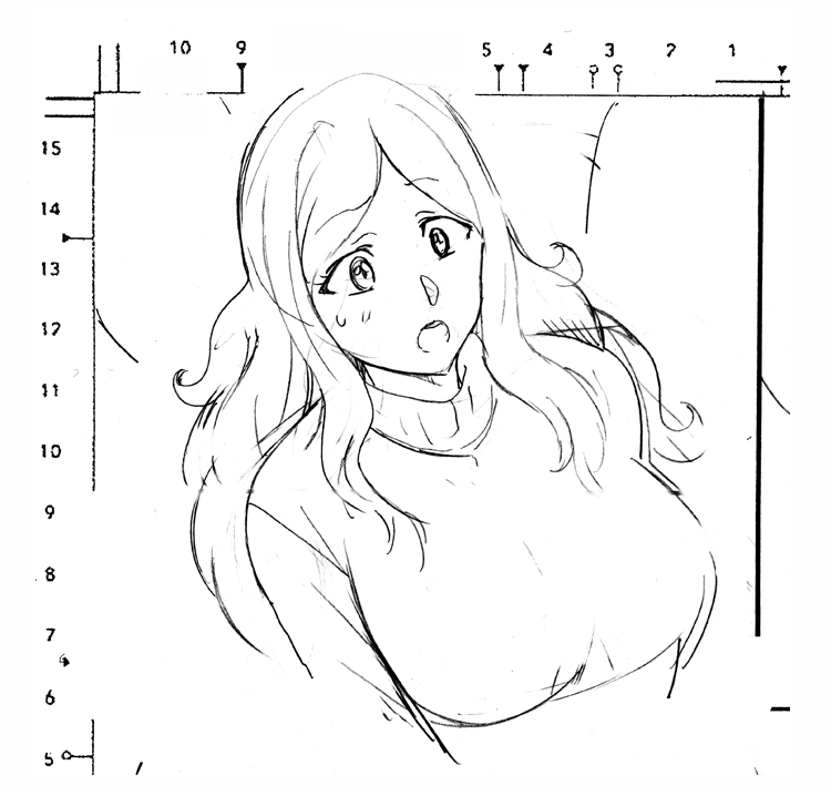 『カフェオレはエリクサー』を執筆中……眠くてふらふらになりながら下絵を描いてたら、おっぱいがでかくなりすぎて、「あ…こういう漫画ちゃうわ…」と思い直し、顔のアップに描き直して誤魔化しました。
寝ろ。 