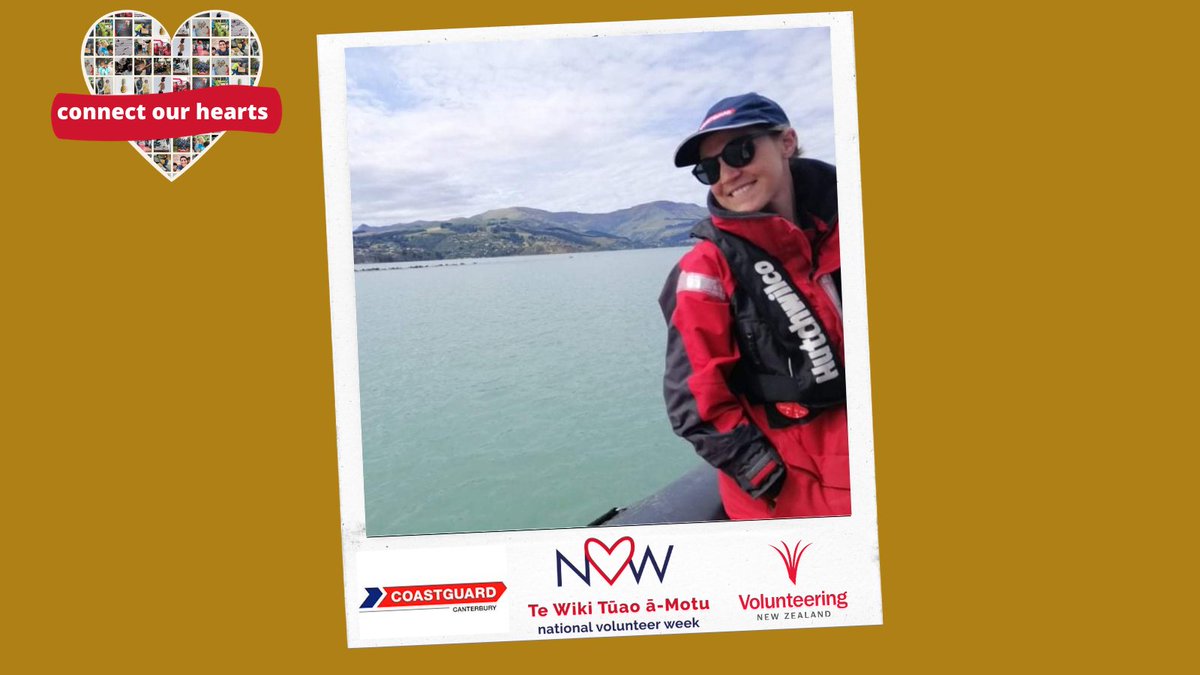 " Volunteers to me means to be on call 24/7 and be able to help people when they really need it, so they can have confidence that someone will always be ready to help when the call goes out.”

#NVW2021 #Coastguard #coastguardnz
