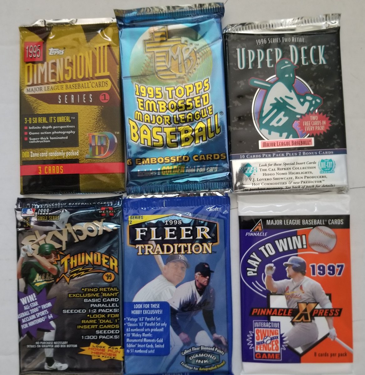 SerbiasSports's tweet photo. #GenerousJune Day 6
90s Sealed Packs
Follow and retweet to enter
Doing 1 giveaway a day everyday in June https://t.co/Zi4oWhQVPN