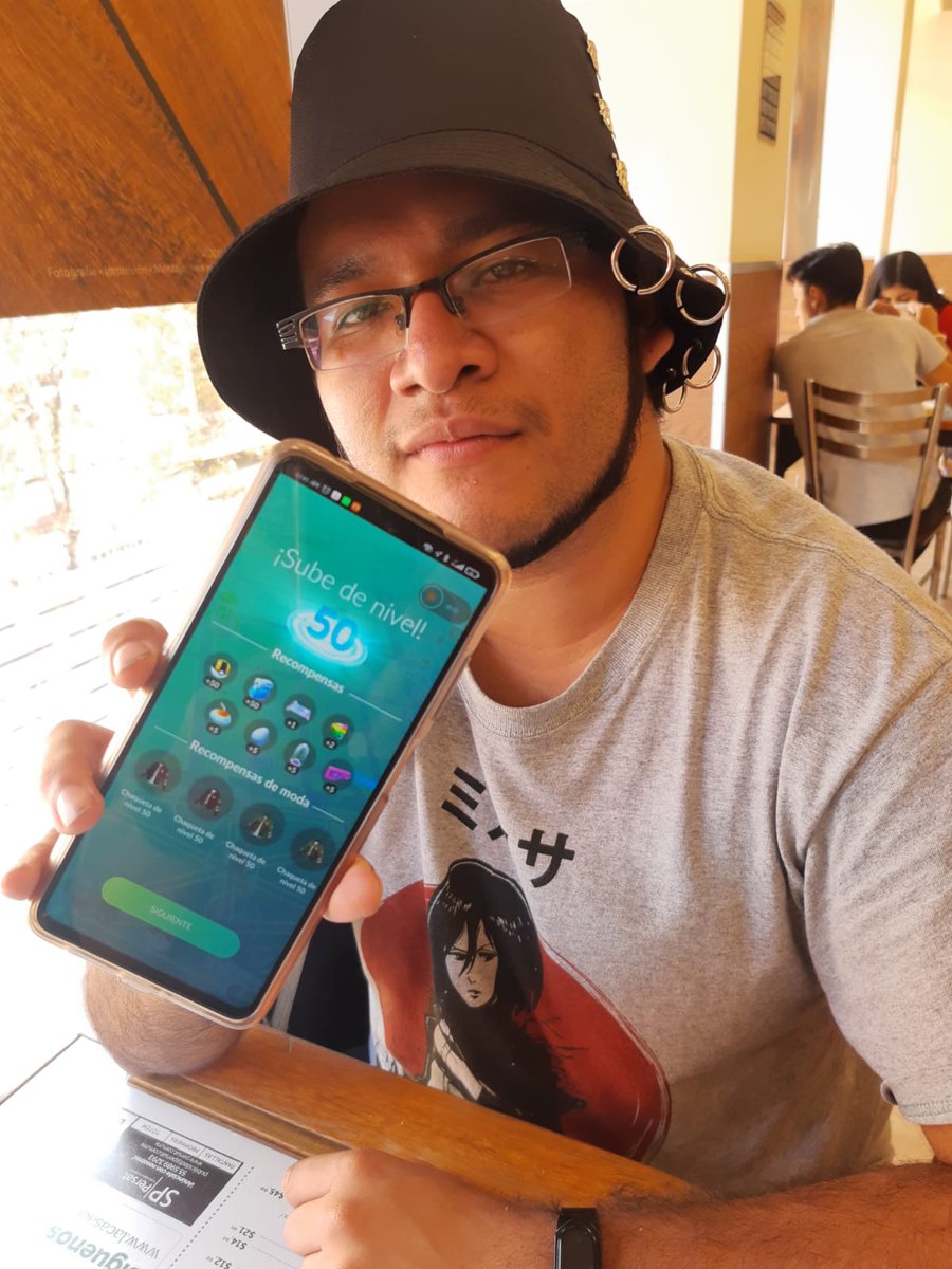 LegionPokemonMx's tweet image. @LegionPokemonMx felicita a #GII0VIIP miembro fundador de este grupo por haber sido el primero en alcanzar el #Nivel50 en #PokemonGo el día de hoy.
#MuchasFelicidades