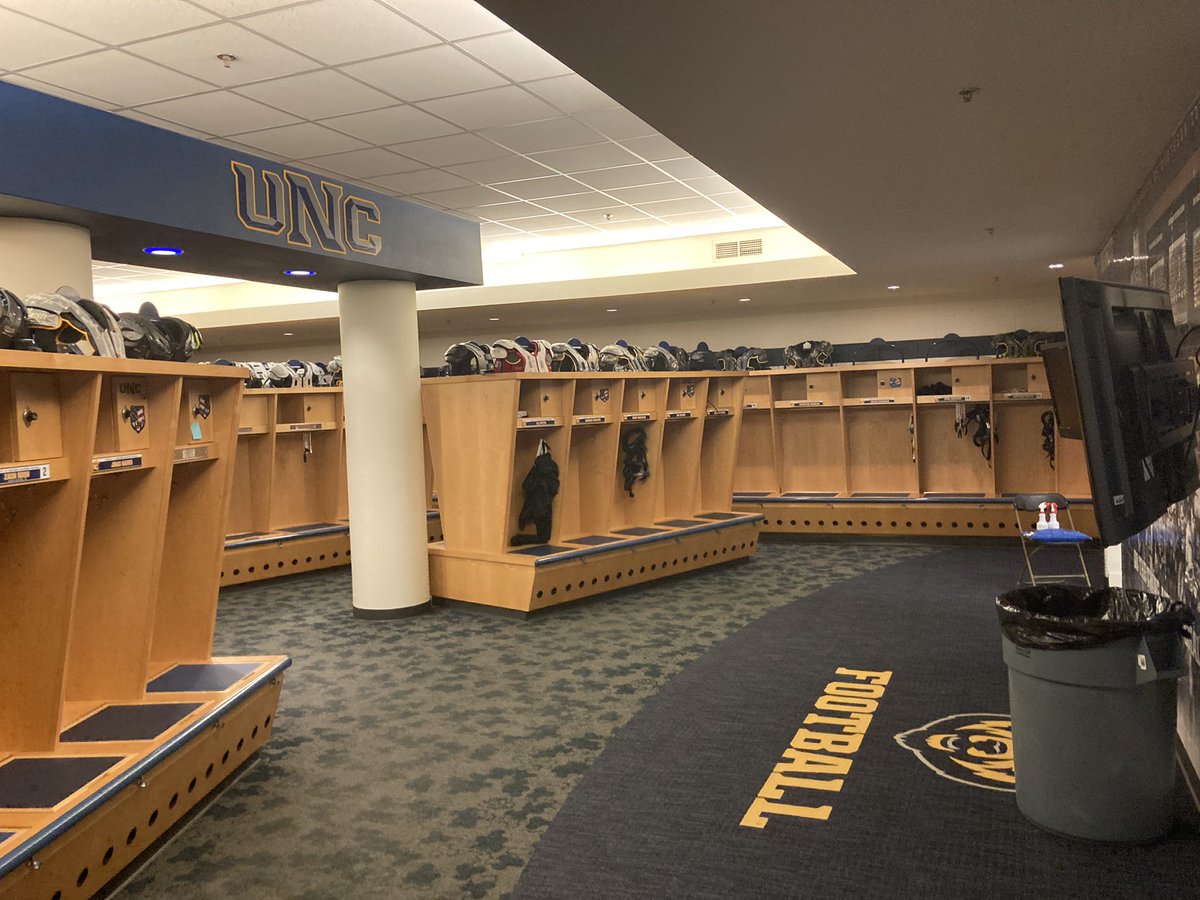 Great visit at <a href="/UNC_BearsFB/">Northern Colorado Football</a> today, can’t wait to come back. Big shout out to <a href="/B_C_1_/">BC</a> for showing me around.
