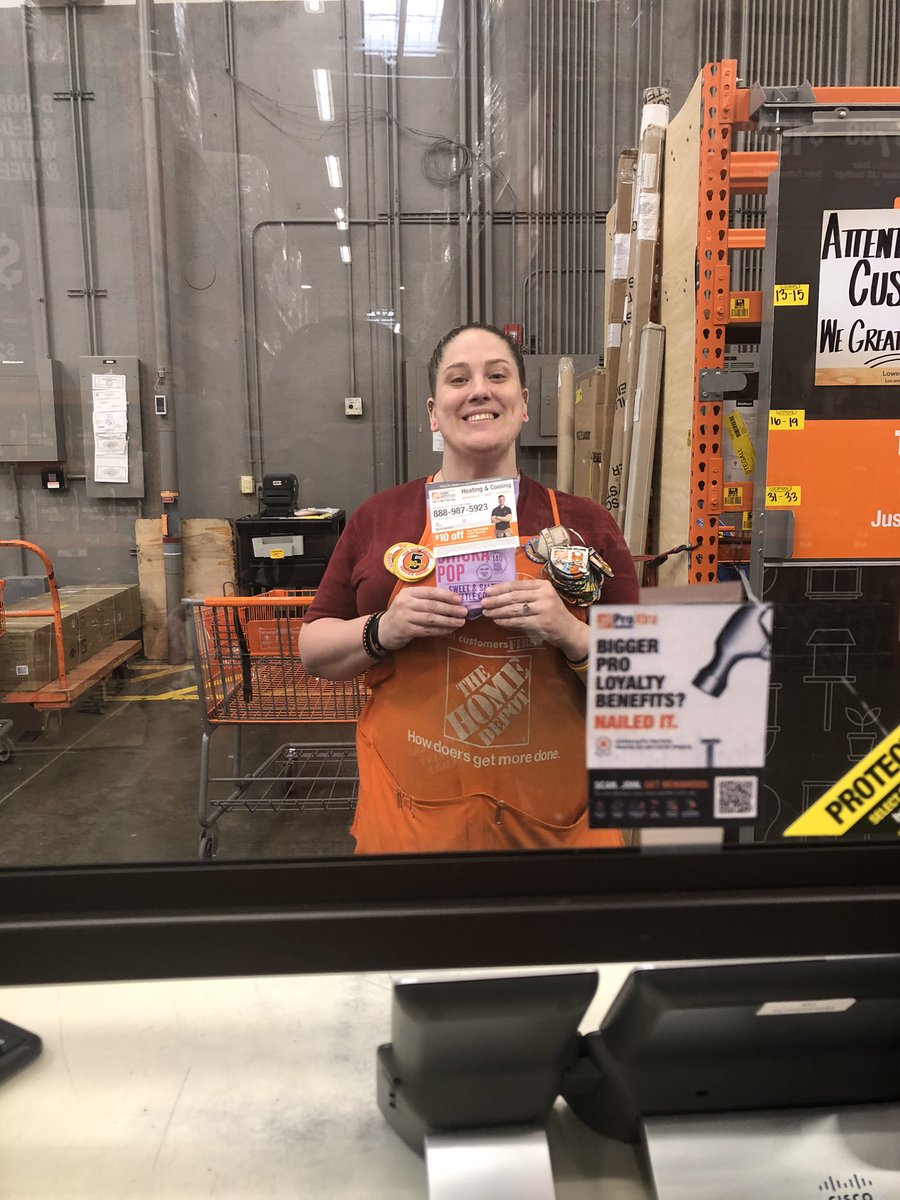 Tool Rental, Service desk, and Cashiers driving HVAC leads with the $10 off coupons! It’s a whole store initiative. #drivingleads #pipeline #1119strongertogether #HVAC