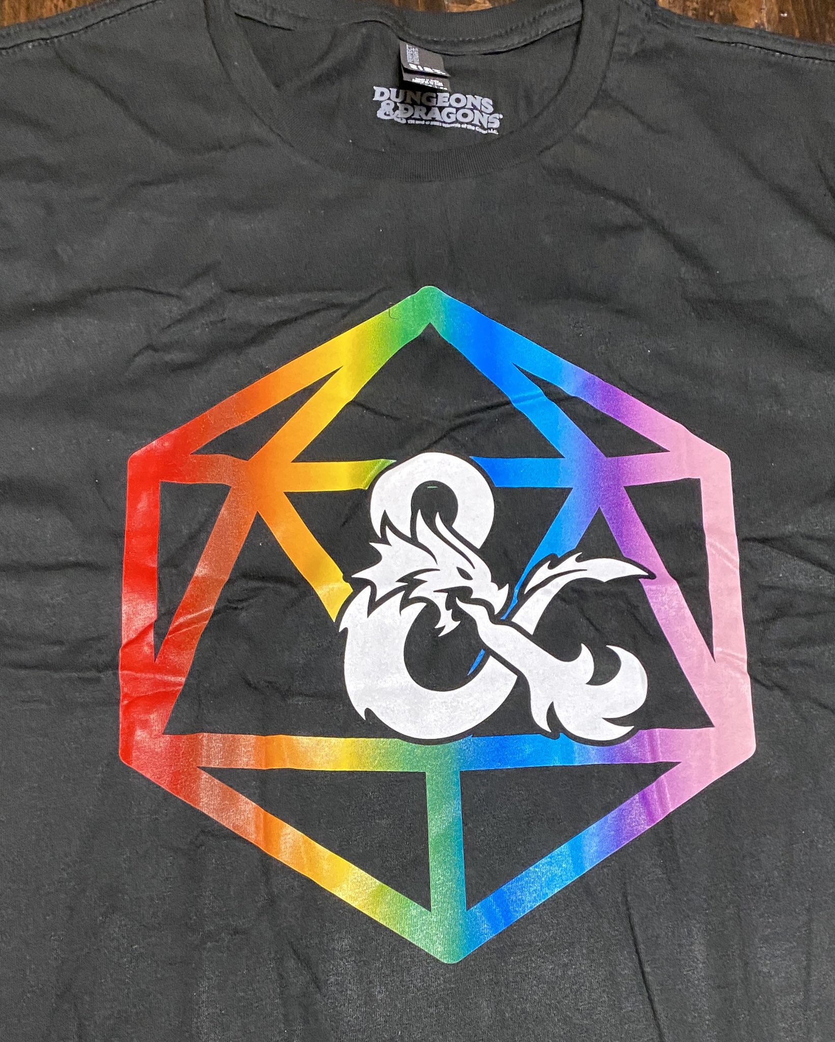 Dungeons and shop dragons pride shirt