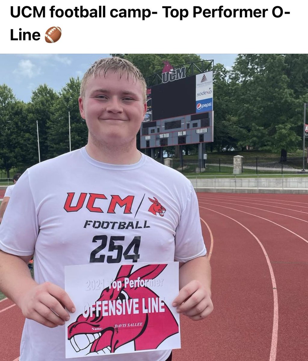 Way to go Davis Sallee!