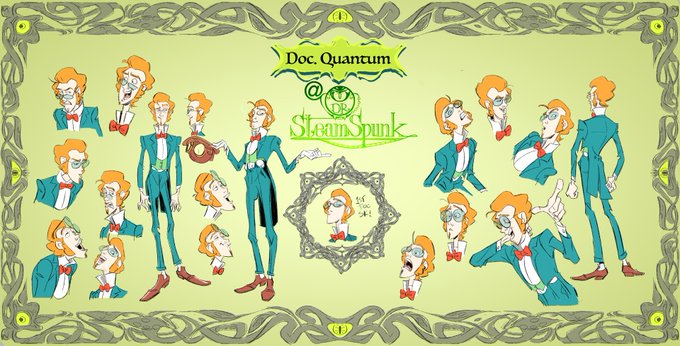 2 pic. Model sheets of Dr. Cosmo Quantum
Thoughts?
https://t.co/7cpCuVylvO
#character #characterart #design