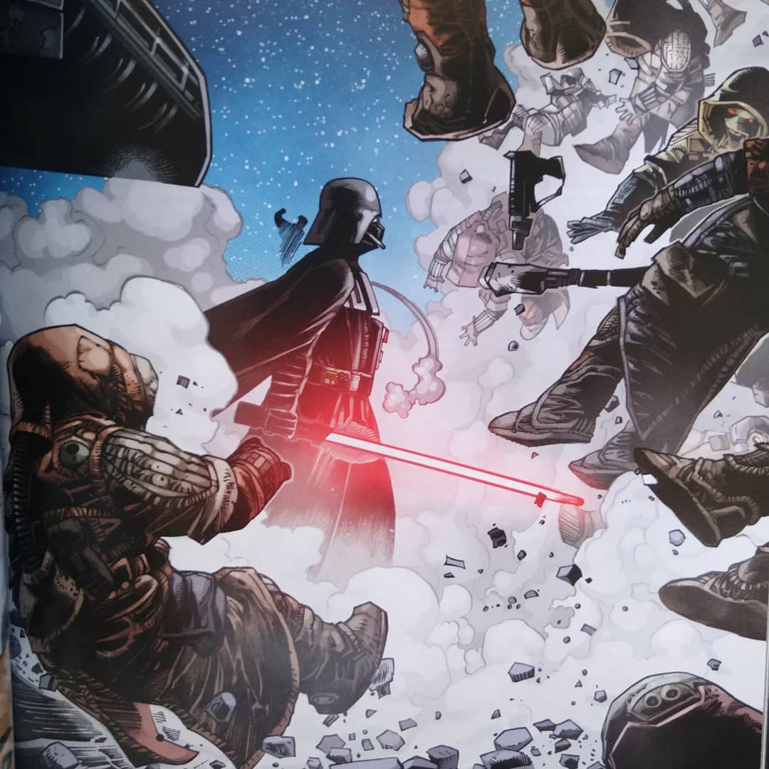 arkhambooks's tweet photo. Roteiro por Si Spurrier, arte por Kev Walker, cores por Java Tartaglia. Para mais detalhes e fotos: https://t.co/xXfVb4Jd3O

#starwars #doutoraaphra #triplozero #beetee #magnatolvan #droids #darthvader #sispurrier #kevinwalker #javatartaglia #historiasemquadrinhos #hq #gibi https://t.co/3zxYkd8z2l