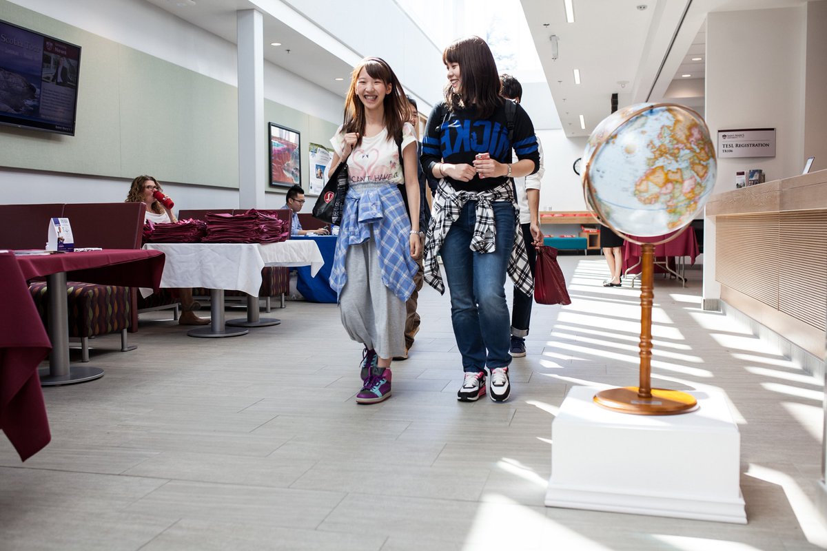 smu_studentlife's tweet photo. DYK more than a quarter of our #SMUdents are international coming from 80 countries around the world? As an #international student at SMU, you’ll gain a valuable education that you can use to build a new life in Canada or back home! https://t.co/lerEvpTiCD #SMUstudentlife https://t.co/1GvLJbSmy9