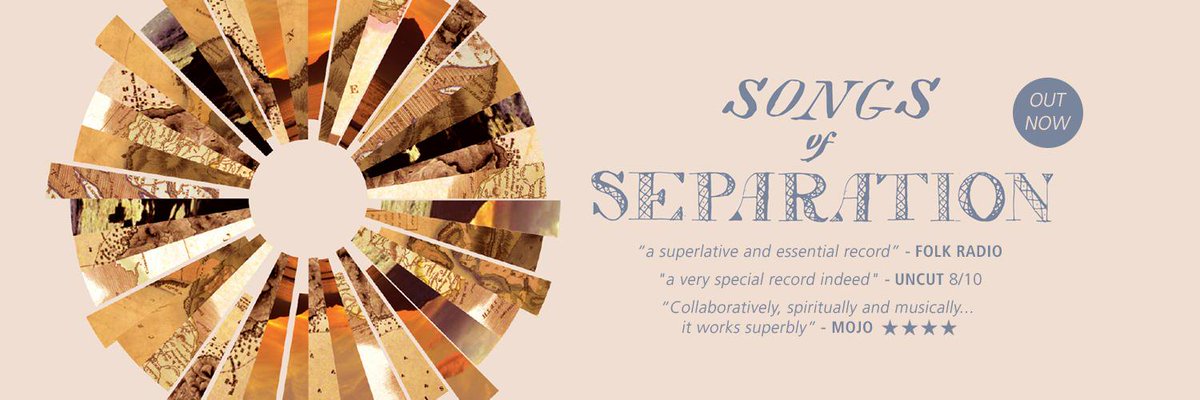 Listening to the @SSeparation album: look at that line up and listen to it!

Karine Polwart, Eliza Carthy, Jenn Butterworth, Jenny Hill, Mary MacMaster, Hannah Read, Kate Young, Rowan Rheingans, Hannah James, Hazel Askew.
Producers: J. Hill/ A. Bell https://t.co/P1cOybx3tA