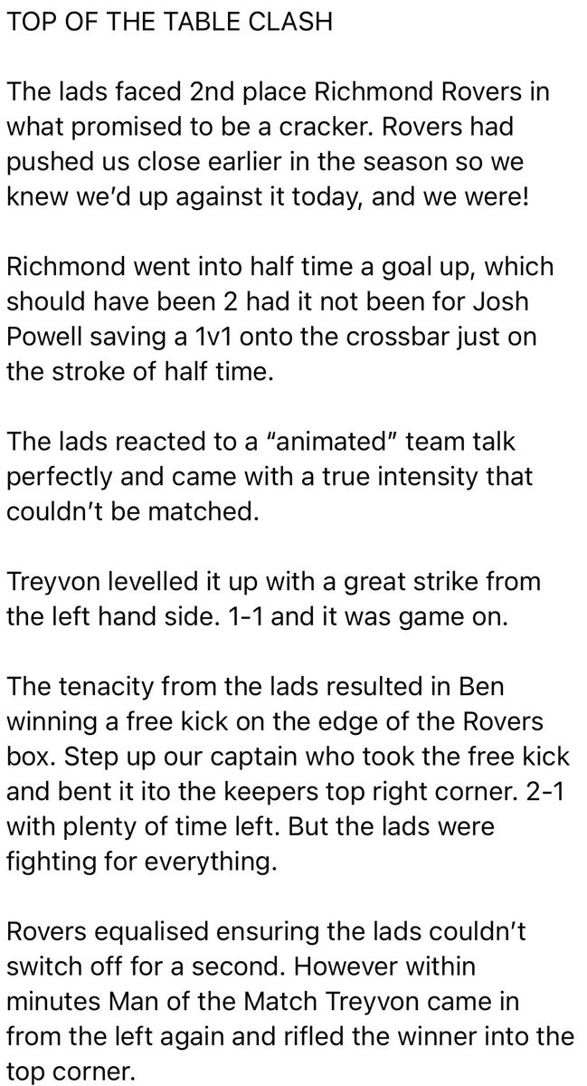 Reddish North End U13 Yellows tweet media