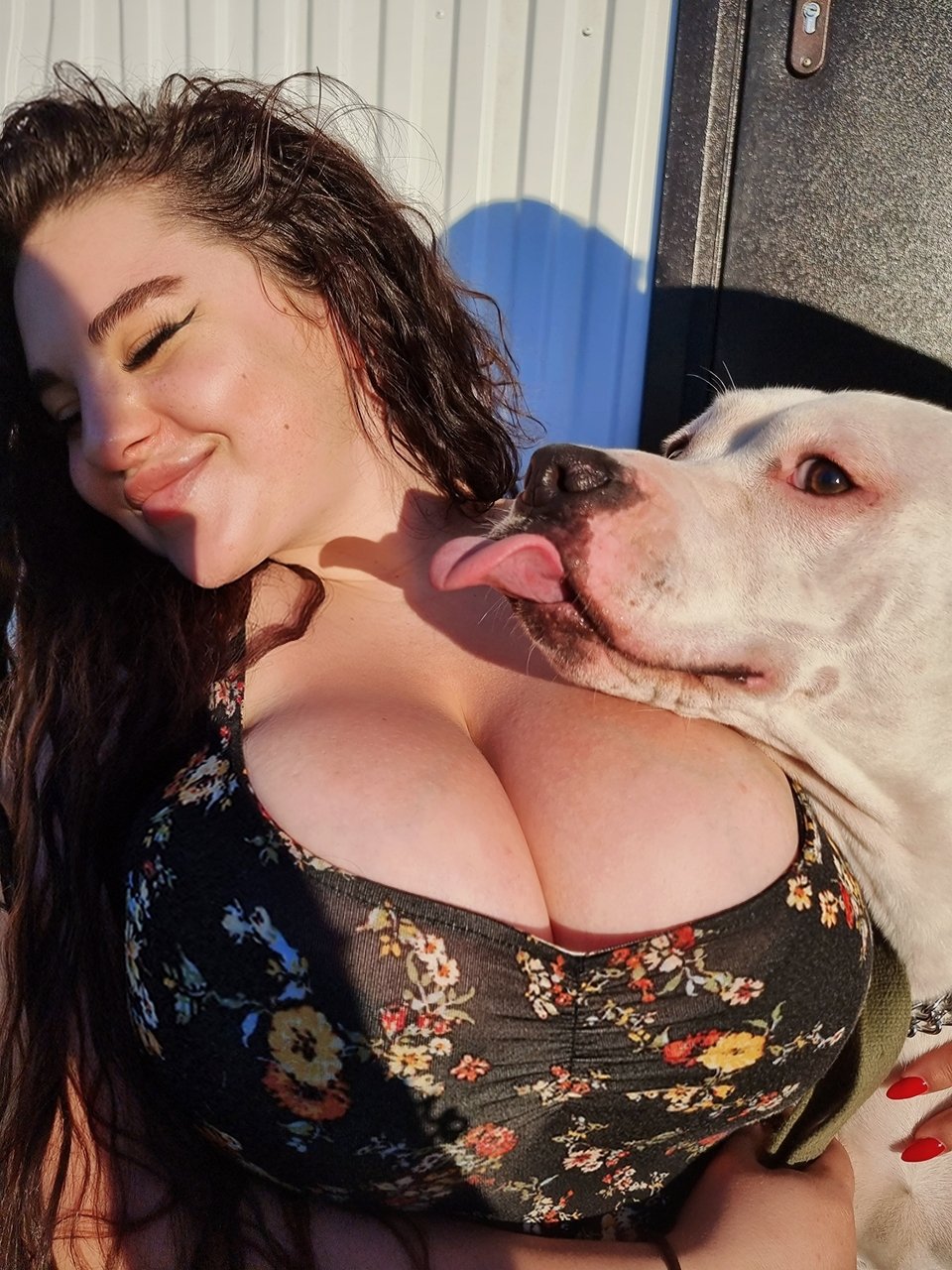 TW Pornstars - 1 pic. AnnaSivona❤️ OF. Twitter. do you like dogs? put like  it if yes !!! i just adore dog. 6:42 PM - 6 Jun 2021