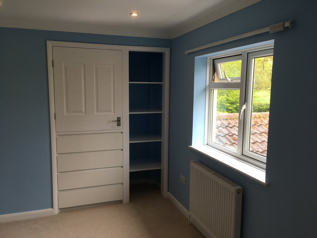 CatworthDecor's tweet photo. Completed three small bedrooms for a lovely family in #Tilbrook using @Tikkurila_UK AR2 on Ceilings, @duluxuk Easycare on Walls and @AnduraCoatings products on the Woodwork..๐๐๐ผ https://t.co/RFJ22XX6sE