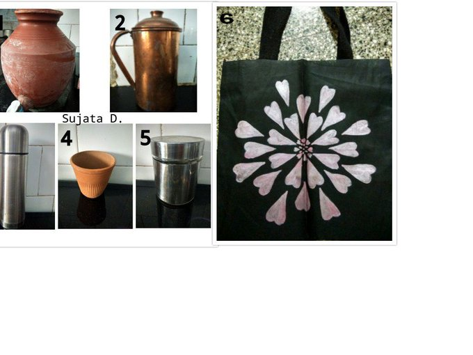 mysterioussu's tweet photo. @CandorTechSpace Hv banned plastics frm home. I
-use clay,ceramic or metal containers for storing
-clay glass instead of disposable ones
-use cloth bag
-recycle
-Avoid garbage bags,compost kitchen waste n recycle scraps #RestoreForGoodContest
@yashgandhi66
@NikitaBobade3
@GauravP26479152 https://t.co/whQNntqrcw