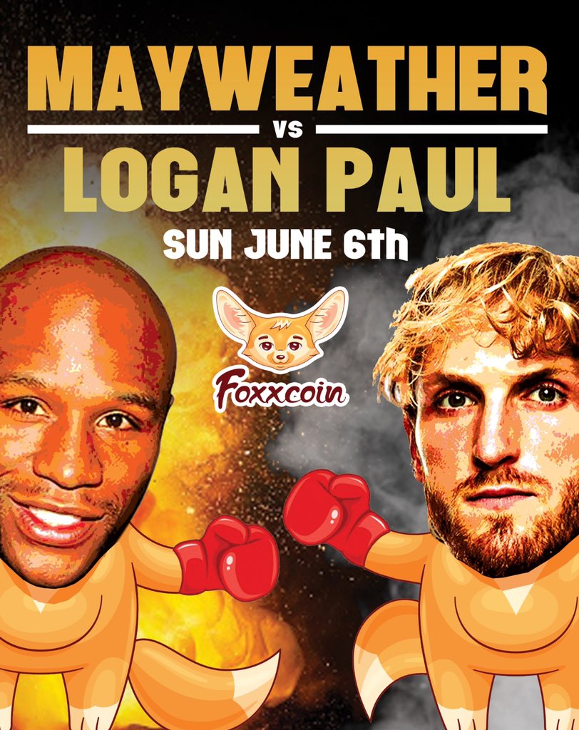 Will you be watching the big #MayweatherPaul fight? 

The $FOXX Army will be rooting for <a href="/LoganPaul/">Logan Paul</a> because we always root for the underdog. Especially if they’re crypto positive.

Who do you want to win?