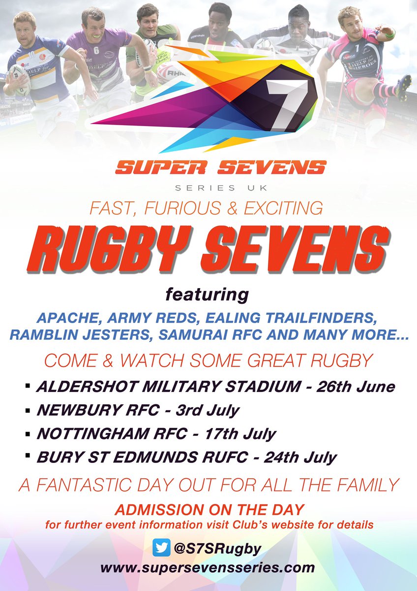 S7SRugby's tweet photo. This years @S7SRugby Core Men’s Teams are > 2/2
@lomaivitirugby7 @oxfamcrusader7s @lambsrugby @Stunts7s @nomads7s @NigeriaRugby 
@WSMarauders7s https://t.co/ez7xIIO19a