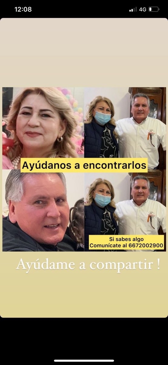anvalle24's tweet photo. Favor de compartir!!! 🙏🏻🙏🏻🙏🏻🙏🏻🙏🏻 nuestra amiga Dorita y su esposo están desaparecidos desde anoche, queremos que vuelvan con bien!!! https://t.co/LON4D2IVQI