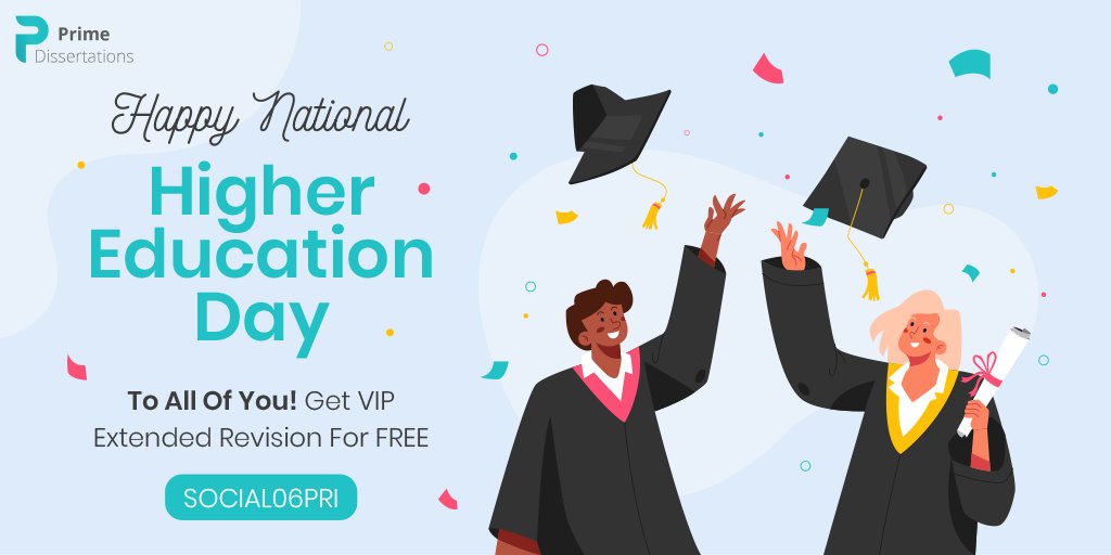 _dissertations_'s tweet photo. Education has the power to make this world a better place. Achieve all your dreams with our reliable writing service https://t.co/ZITIPjETha.  Use this promo code SOCIAL06PRI and get a VIP Extended Revision Option for free by the VIP editors.#NationalHigherEducationDay https://t.co/14LlQs9H7K