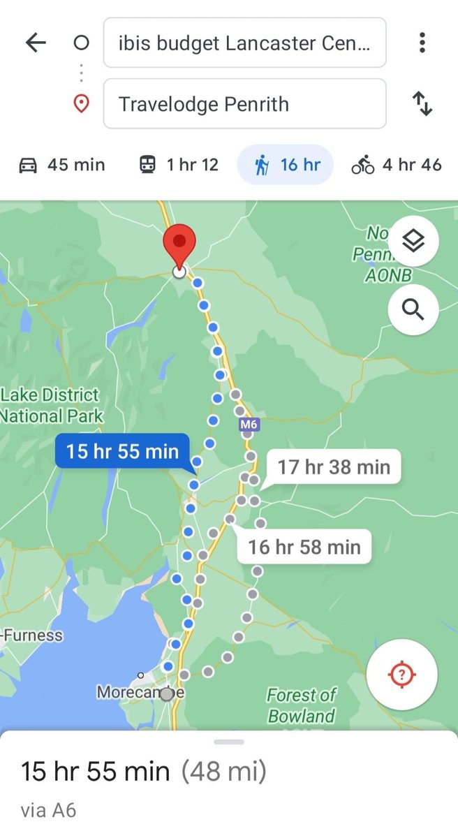 This our runner Ryan Brett’s route for day 9 of of his #lejog challenge! If anyone is out running or travelling along this route tomorrow then please join him or give him a cheer, it would mean the world

#ukrunchat #runner #running #run #ultrarunner #landsendtojohnogroats