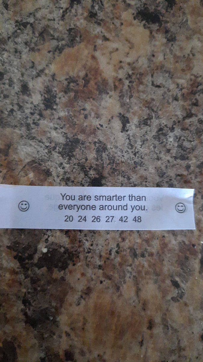 BearNickels's tweet photo. fortune cookies are getting lazy https://t.co/k4u1YirDLL