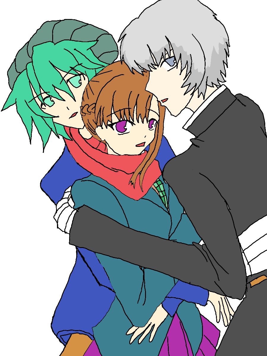 後でいろいろ修正しよう… 乙女ゲーム風イラスト #ファンアート
