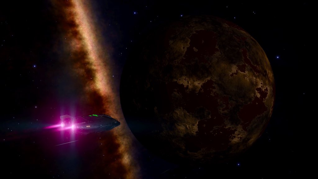 Niibl's tweet photo. Day 1090 - Expedition Aqua
Me alone in the Black
Juvenile T-Tauri system with a twilight airless ammonia world orbiting at 1375 Ls.
-168 C and composed of almost 70% ice, yet life has already started to develop...
@EliteDangerous
@MissionFarsight
#StellarScreenshots https://t.co/HTsCESbrla