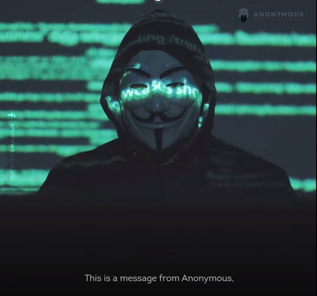 ItsCryptoBus's tweet photo. Hacker group Anonymous on Sunday issued a warning to #SpaceX and #Tesla CEO @elonmusk , slamming him for having liquidated dreams and “destroyed lives” with his tweets about cryptocurrencies. The group issued the threat through a video posted on #twitter. https://t.co/YR0CQC12DD