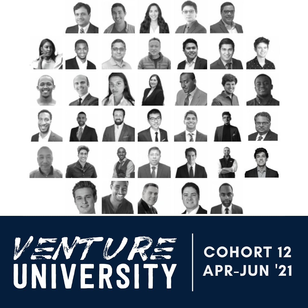Cohort 12, 50 global investors (40 US / Europe, 10 Asia-Pacific) sourcing and reviewing 5,000+ companies, and investing in 3-5 companies across Consumer, Enterprise, Fintech, Frontier, Healthcare, and PropTech. 
#venturecapital #ventureuniversity  #angelinvestors #familyoffices