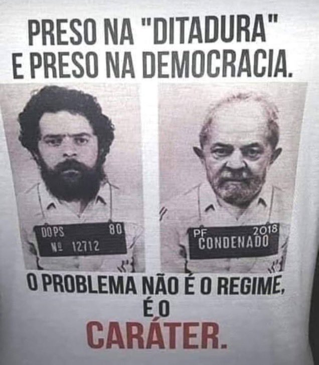 stridapalli's tweet photo. Nossa a amante tem uma alguma moral pra cobrar, alguma coisa #LulaLadrao https://t.co/rMpwqUO9U9