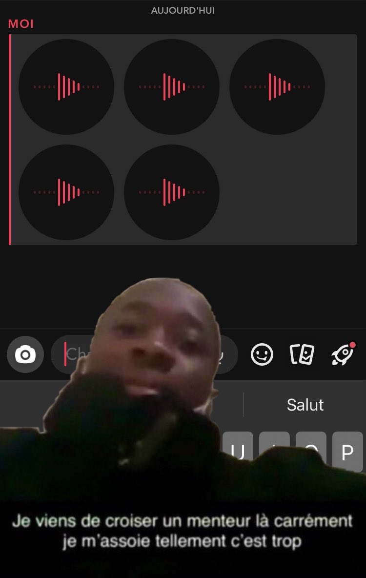 « J’écoute après »