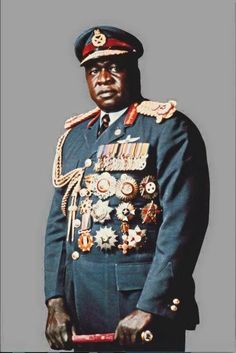 Toni Bulhoes on Twitter: "Idi Amin Dada, um dos mais brutais ditadores africanos, governou Uganda de 1971 a 1979. Como todo militar de republiquetas, adorava medalhas e regalias. Morreu em 2003 refugiado