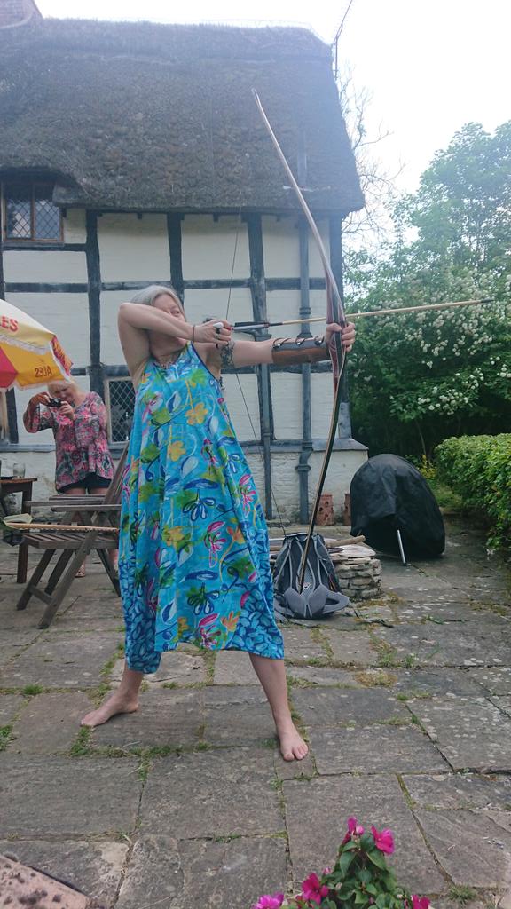 This evening <a href="/Midwife_Sophie/">Sophie Hastie</a> is channelling her inner warrior