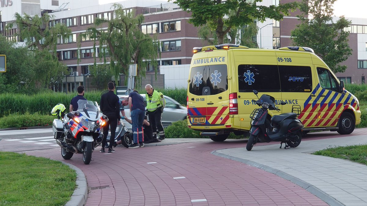 Melding ambulance Polanerbaan Woerden